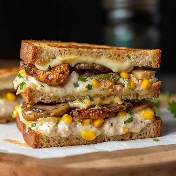 Chicken Mayo Garlic Sandwich